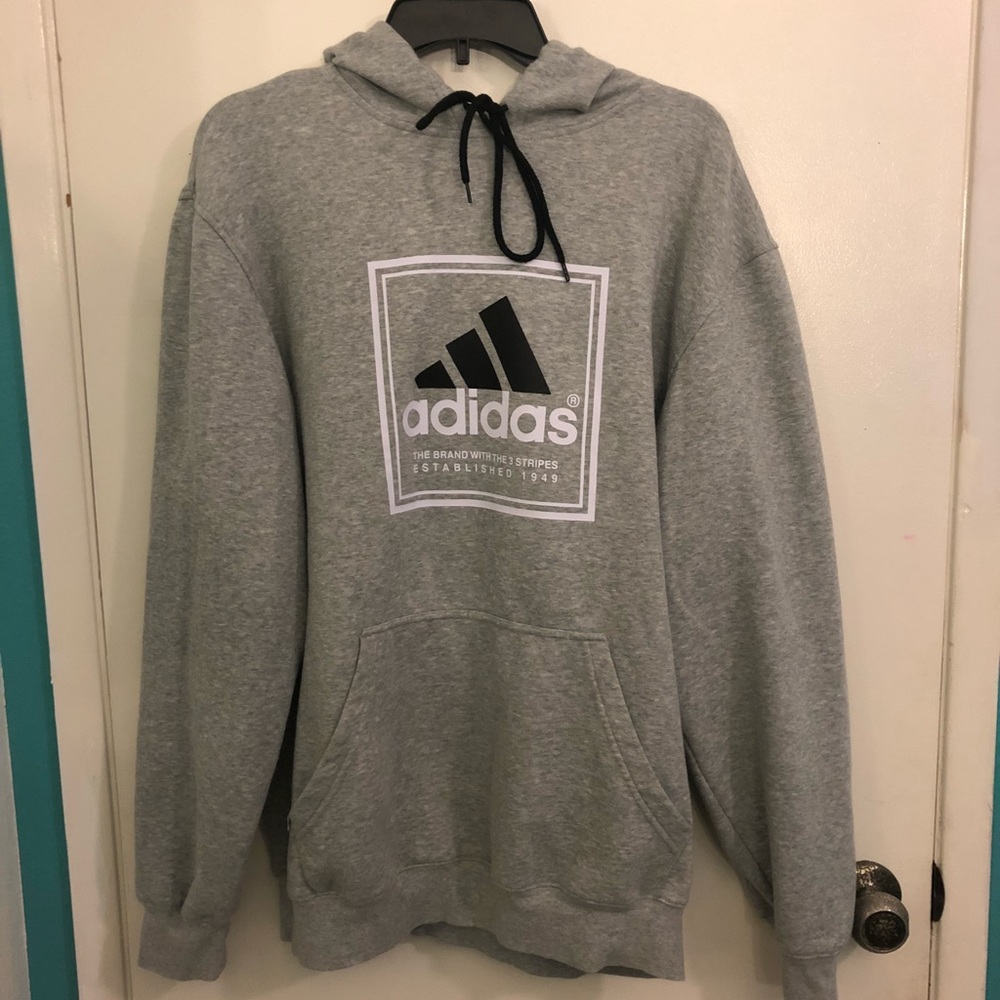 Adidas hoodie.